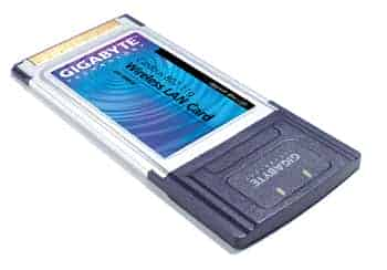 Gigabyte GN WMKG-RH 54Mbps Cardbus Card for Notebooks (PCMCIA)